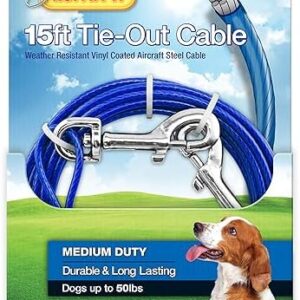 RUFFIN' IT Chrome Tie Cable